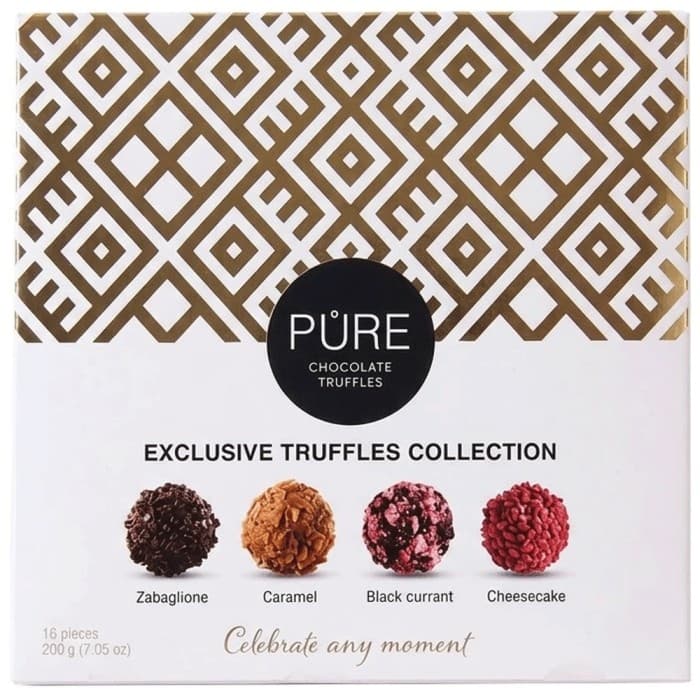 Pure Chocolate Tryffel Golden Collection 135g – från Pure Chocolate – 79 kr – hos Delitea
