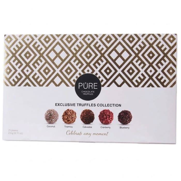 Pure Chocolate Tryffel Golden Collection 160g – från Pure Chocolate – 104 kr – hos Delitea