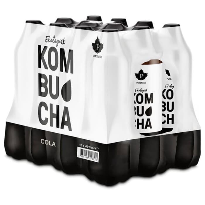 Pureness Kombucha Cola 12x40cl från Pureness – köp hos Delitea