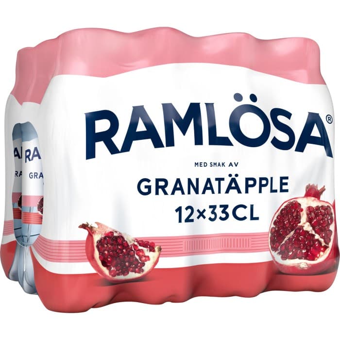 Ramlösa Granatäpple PET-flaska 12x33cl