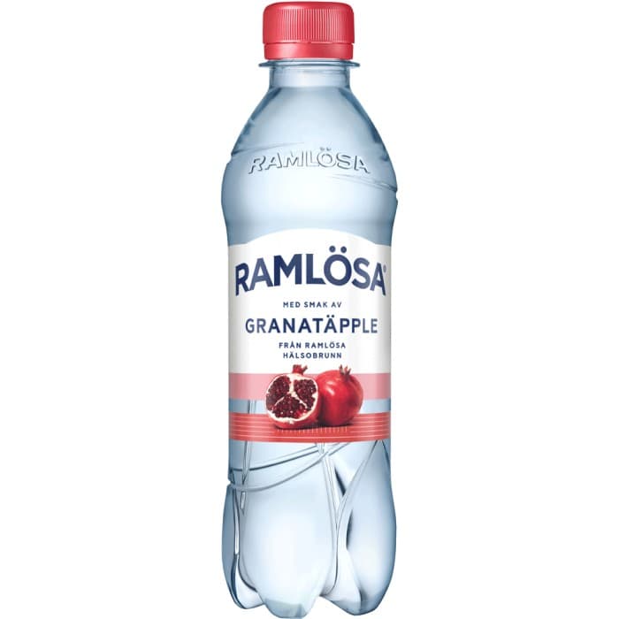 Ramlösa Granatäpple PET-flaska 33cl – från Ramlösa – 9 kr – hos Delitea