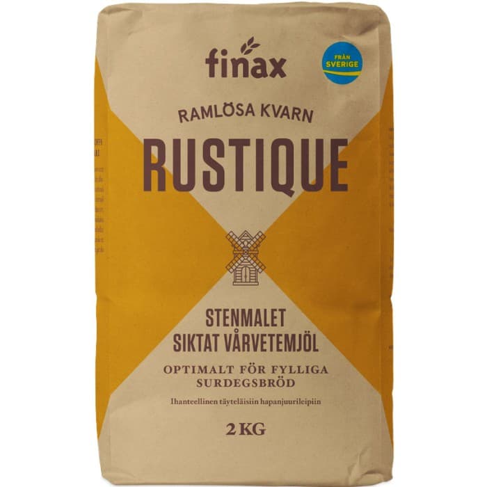 Ramlösa Kvarn Rustique Vetemjöl 2kg från Finax – köp hos Delitea