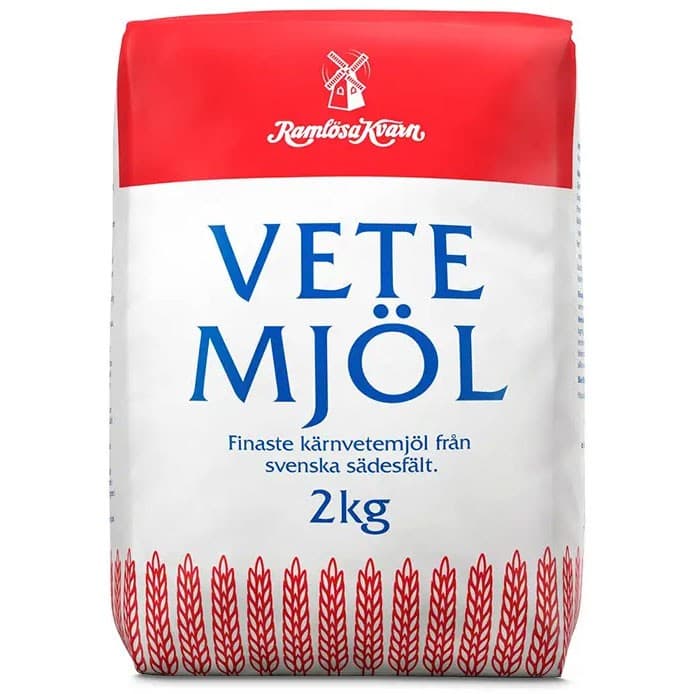 Ramlösa Kvarn Vetemjöl 2kg från Ramlösa Kvarn – köp hos Delitea