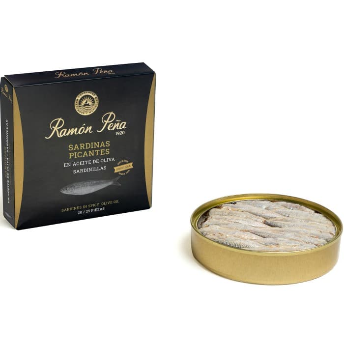 Ramon Pena Sardiner Picante 130g från Ramón Peña - köp hos Delitea