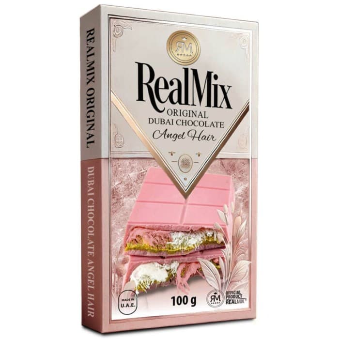 RealMix Dubai Chocolate Angel Hair 100g – från RealMix – 179 kr – hos Delitea