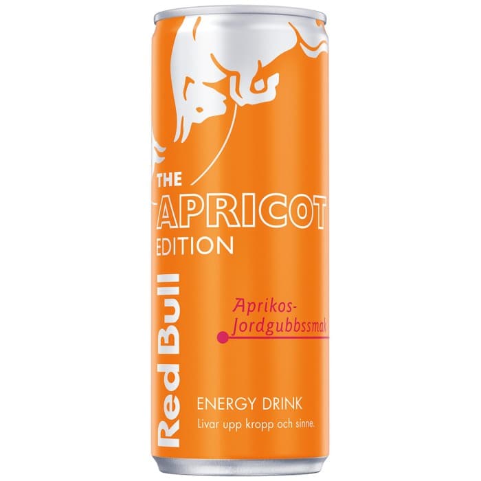 Red Bull Energidryck Aprikos-Jordgubb 25cl från Red Bull – köp hos Delitea