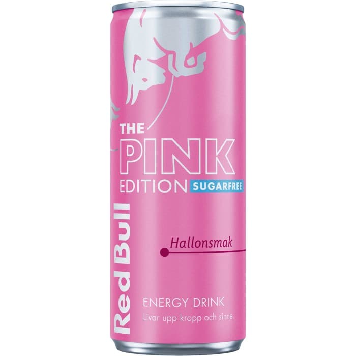 Red Bull Pink Edition Sockerfri Energidryck 25cl från Red Bull – köp hos Delitea