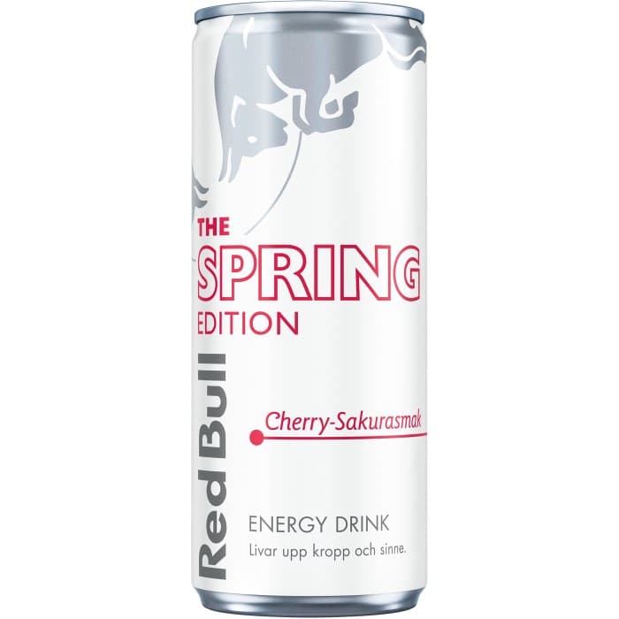 Red Bull Spring Edition Energidryck 25cl – från Red Bull – 18 kr – hos Delitea