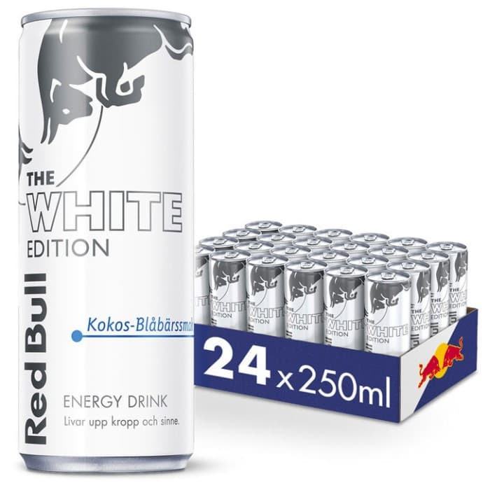Red Bull White Edition 24x25cl från Red Bull – köp hos Delitea