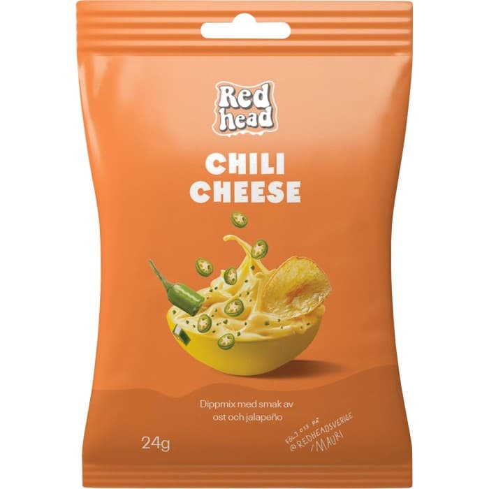 Redhead Chili Cheese Dippmix 24g