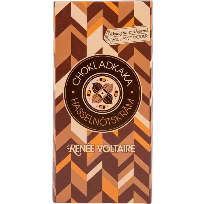 Renée Voltaire Chokladkaka Hasselnötskräm 100g – från Renée Voltaire – 79 kr – hos Delitea