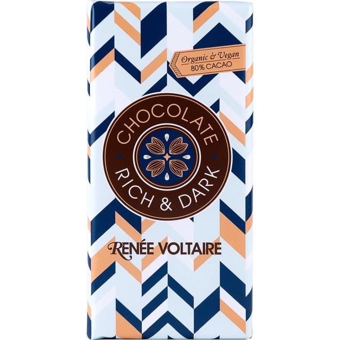 Renée Voltaire Chokladkaka Mörk 80% Kakao 80g – från Renée Voltaire – 59 kr – hos Delitea