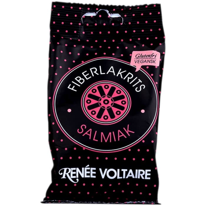 Renée Voltaire Fiberlakrits Salmiak 125g – från Renée Voltaire – 42 kr – hos Delitea