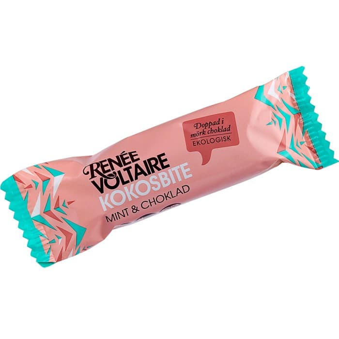 Renée Voltaire Kokosbite Mint & Choklad 40g – från Renée Voltaire – 19 kr – hos Delitea