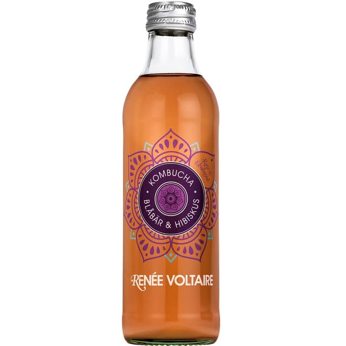 Renée Voltaire Kombucha Blåbär & Hibiskus 275ml från Renée Voltaire – köp hos Delitea