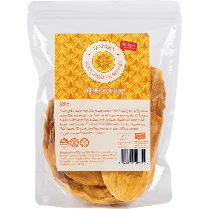 Renée Voltaire Soltorkad & Skivad Mango 220g från Renée Voltaire – köp hos Delitea