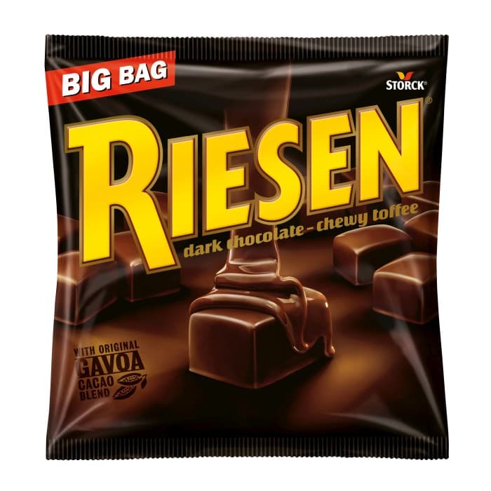 Riesen Dark Chocolate Toffee 250g – från Storck – 37 kr – hos Delitea