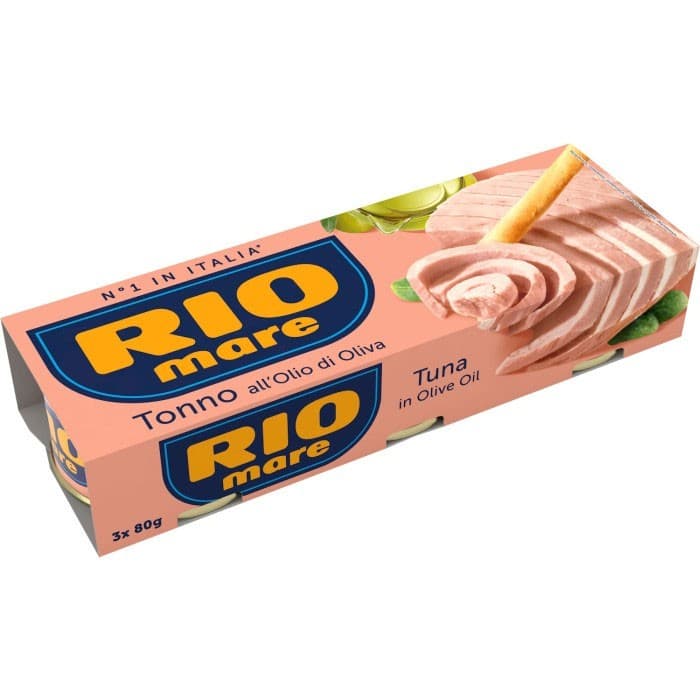 Rio Mare Tonfisk i Olivolja 3x80g från Rio Mare – köp hos Delitea