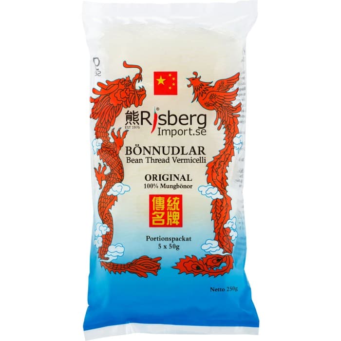 Risberg Bön-/Glasnudlar 250g – från Risberg – 23 kr – hos Delitea
