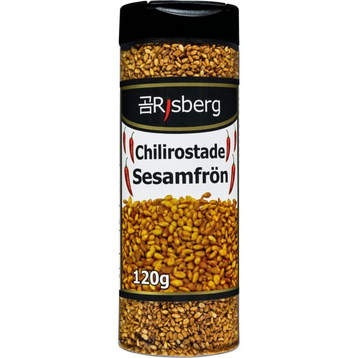 Risberg Chilirostade Sesamfrön 120g – från Risberg – 49 kr – hos Delitea