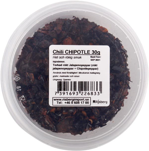 Risberg Chipotle Chili Flakes 30g – från Risberg – 29 kr – hos Delitea