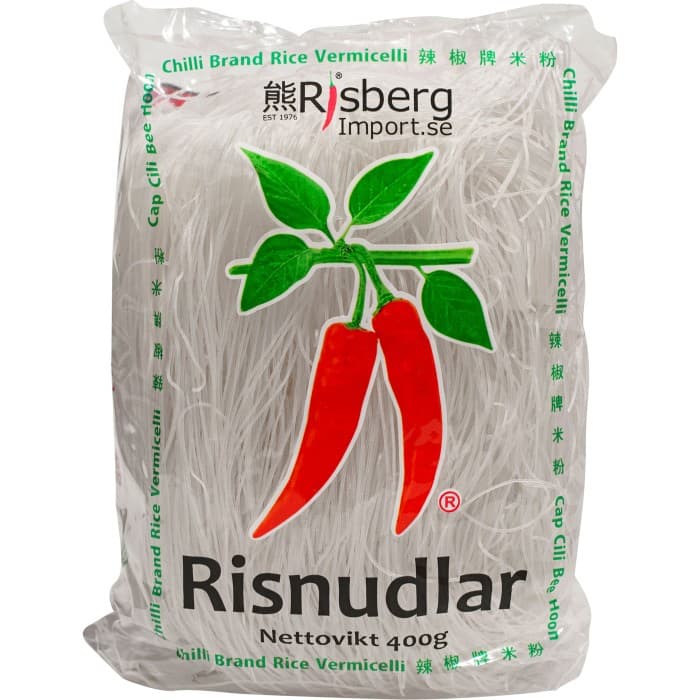 Risberg Risnudlar Tunna 1mm 400g