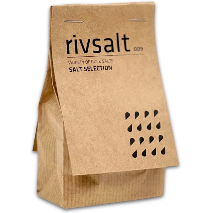 Rivsalt 009 SALT SELECTION - Papperspåse – från Rivsalt – 149 kr – hos Delitea