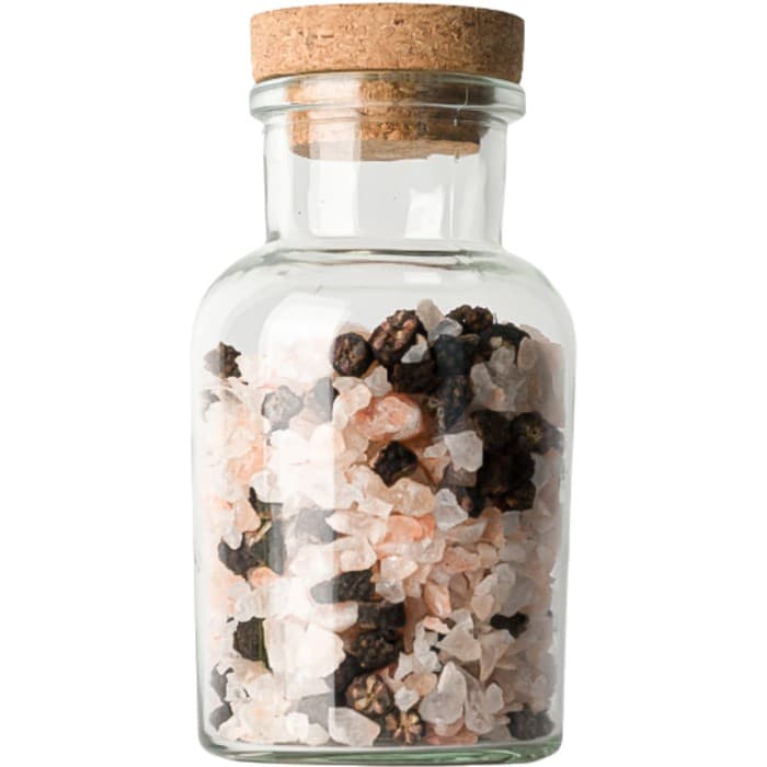 Rivsalt 043 SALT & PEPPER BLEND - Glasflaska – från Rivsalt – 156 kr – hos Delitea