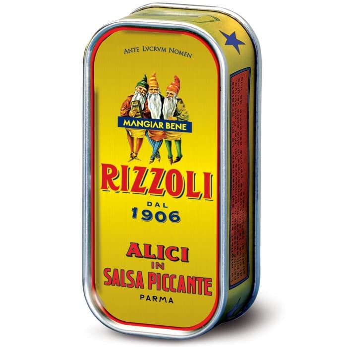 Rizzoli Sardeller i Kryddig Sås 90g – från Rizzoli – 99 kr – hos Delitea