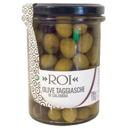 Roi Oliver Taggiasca med Kärnor i Saltlag 170g från ROI – köp hos Delitea