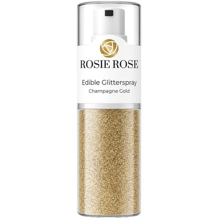 Rosie Rose Glitterspray Guld 5g – från Rosie Rose – 103 kr – hos Delitea