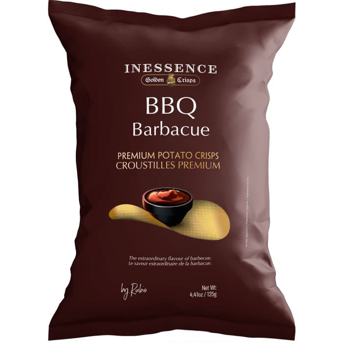 Rubio Inessence BBQ Potatischips 125g – från Rubio – 35 kr – hos Delitea