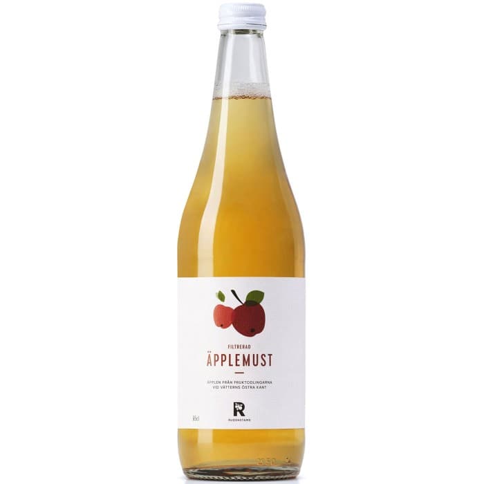 Rudenstams Filtrerad Äppelmust Flaska 63cl från Rudenstams – köp hos Delitea