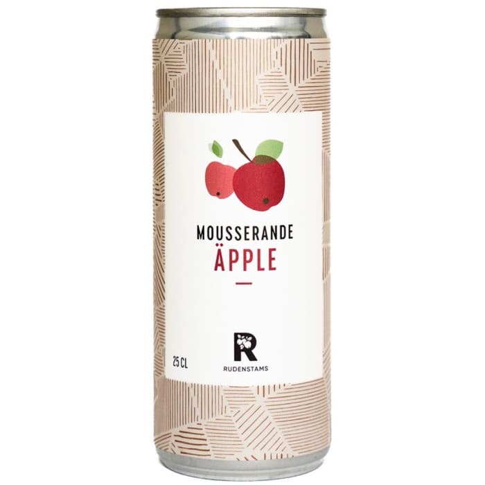 Rudenstams Mousserande Äpple Burk 25cl från Rudenstams – köp hos Delitea