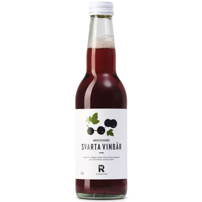 Rudenstams Mousserande Svarta Vinbär 33cl från Rudenstams – köp hos Delitea