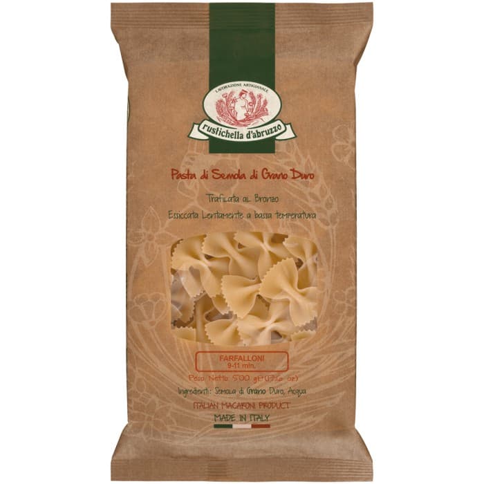 Rustichella d’Abruzzo Farfalloni 500g – från Rustichella d’Abruzzo – 75 kr – hos Delitea