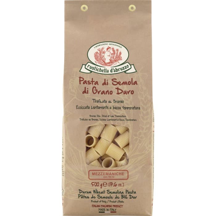 Rustichella d’Abruzzo Mezze Maniche 500g – från Rustichella d’Abruzzo – 69 kr – hos Delitea