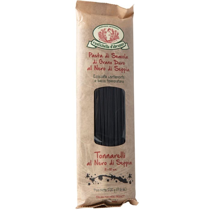 Rustichella d’Abruzzo Tonnarelli Bläckfisk 500g – från Rustichella d’Abruzzo – 84 kr – hos Delitea