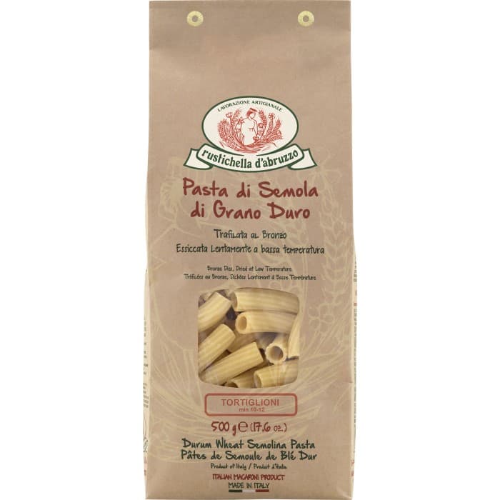 Rustichella d’Abruzzo Tortiglioni 500g – från Rustichella d’Abruzzo – 69 kr – hos Delitea