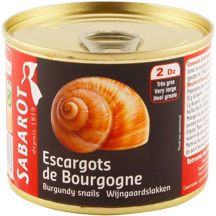 Sabarot Sniglar Helix Bourgogne 24st