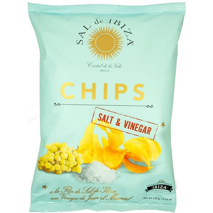 Sal de Ibiza Chips Salt & Vinäger 125g – från Sal de Ibiza – 79 kr – hos Delitea