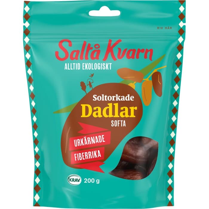Saltå Kvarn Softa Dadlar 200g – från Saltå Kvarn – 35 kr – hos Delitea