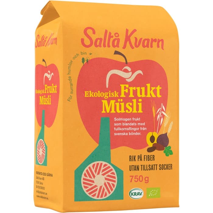Saltå Kvarn Fruktmüsli 750g