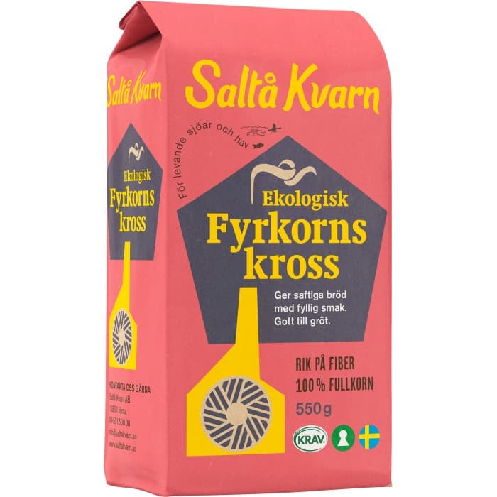 Saltå Kvarn Fyrkornskross 550g