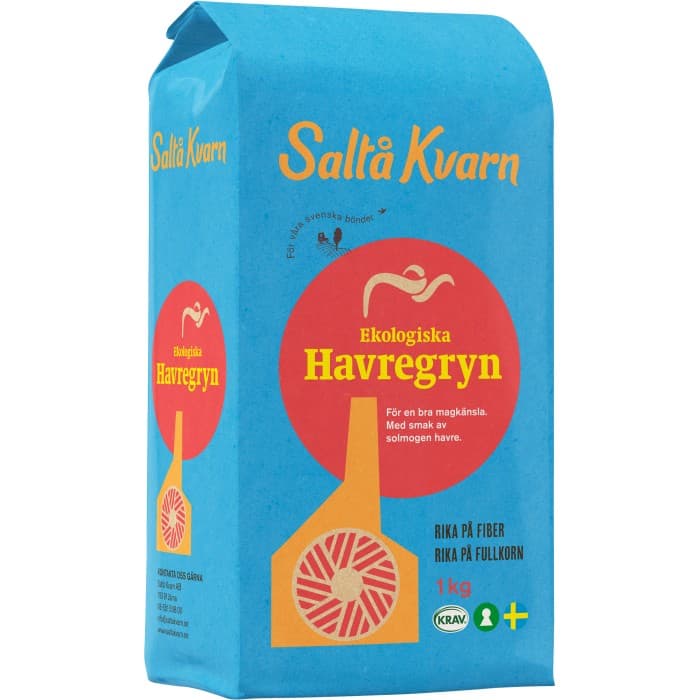 Saltå Kvarn Havregryn 1kg
