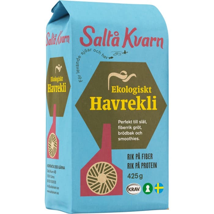 Saltå Kvarn Havrekli 425g