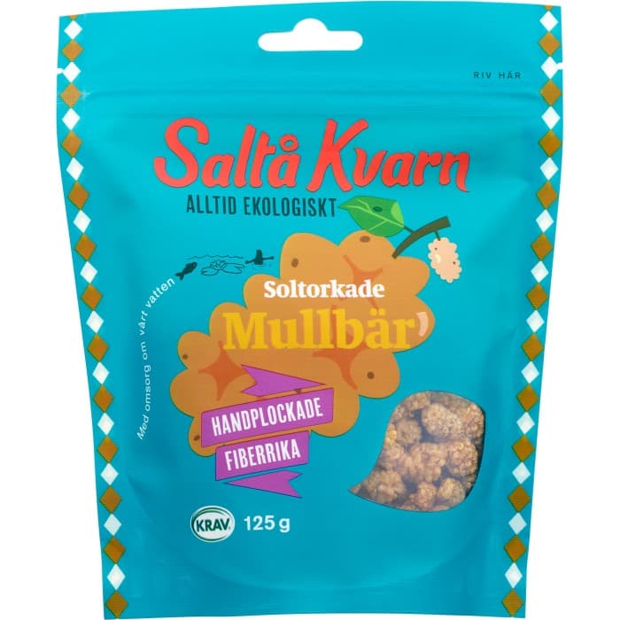 Saltå Kvarn Mullbär 125g – från Saltå Kvarn – 38 kr – hos Delitea