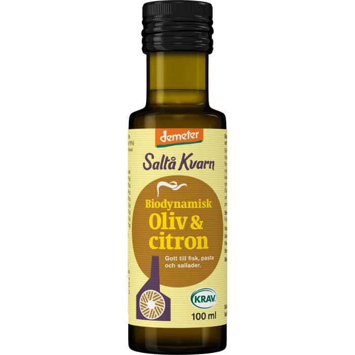 Saltå Kvarn Oliv & Citron Olivolja 100ml