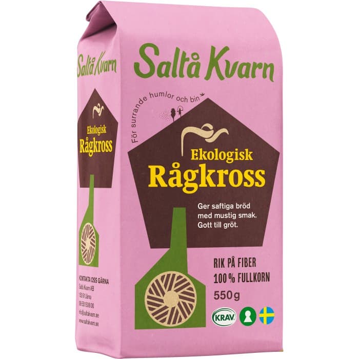 Saltå Kvarn Rågkross 550g