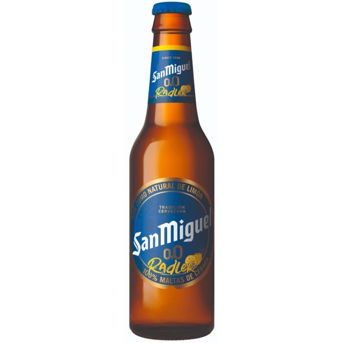San Miguel Alkoholfri Öl 0,0% Radler Glasflaska 33cl